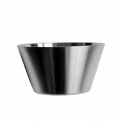 conical shape  stainless steel bowl